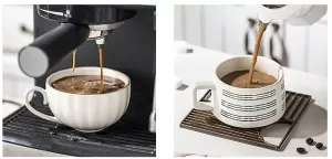 Cốc espresso gốm có tay cầm ở Trung Quốc - sự pha trộn hoàn hảo của phong cách và chức năng