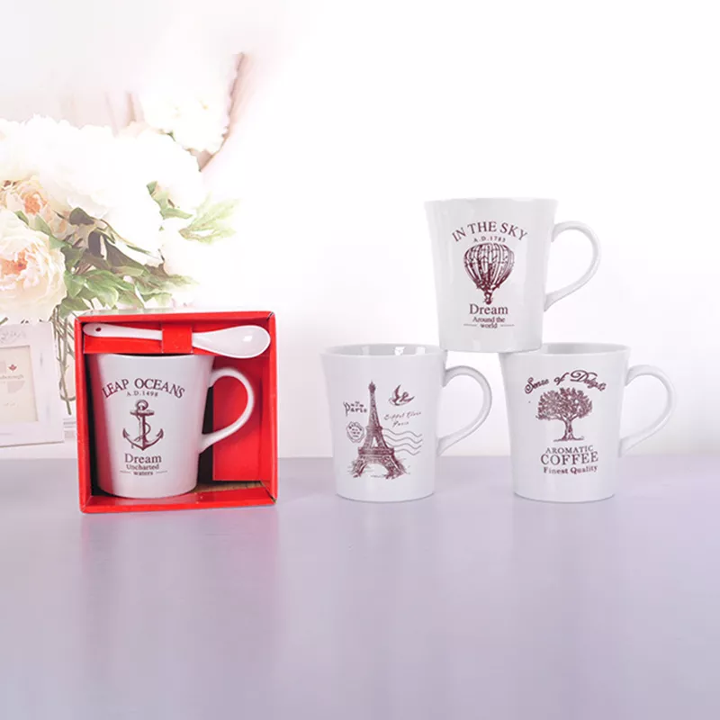 Cốc cà phê số lượng lớn với tay cầm, hoàn hảo cho văn phòng và sử dụng tại nhà