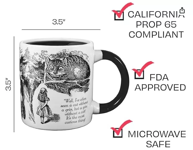 Cheshire Cat Mug bán buôn