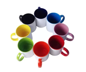 Bên trong và xử lý các cốc thăng hoa màu 11oz