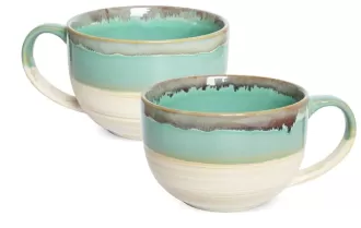 Bộ cốc cà phê gốm jumbo