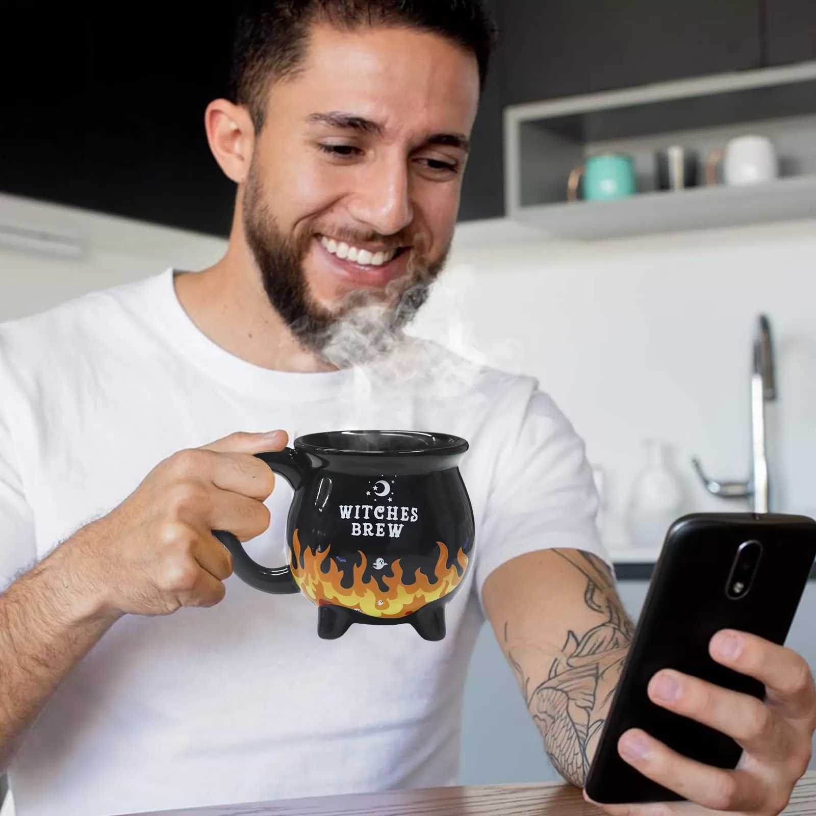 Phù thủy bia Cauldron Coffee Mug Bán buôn ở Trung Quốc