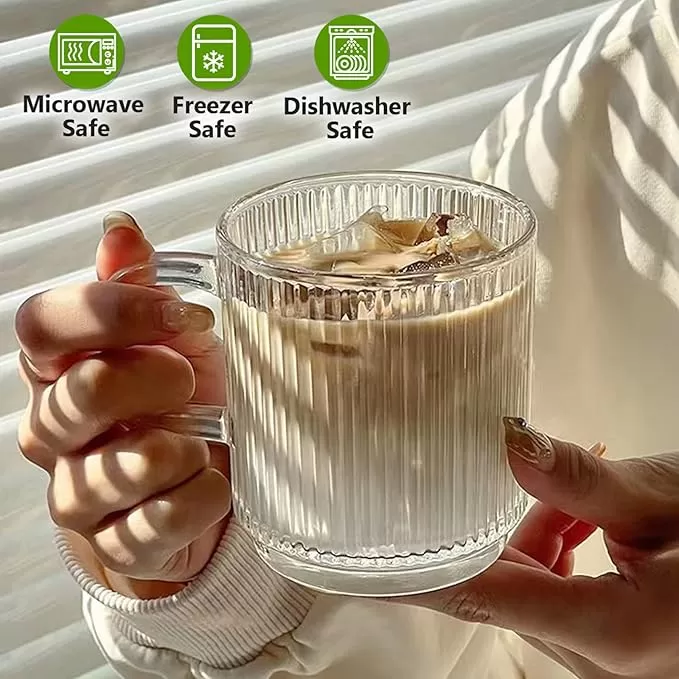 Nhà cung cấp cốc cà phê thủy tinh trong suốt 12 oz ở Trung Quốc