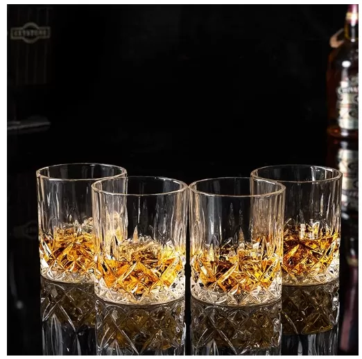 Kính whisky kiểu cũ 10 oz đá nhà máy Barware ở Trung Quốc