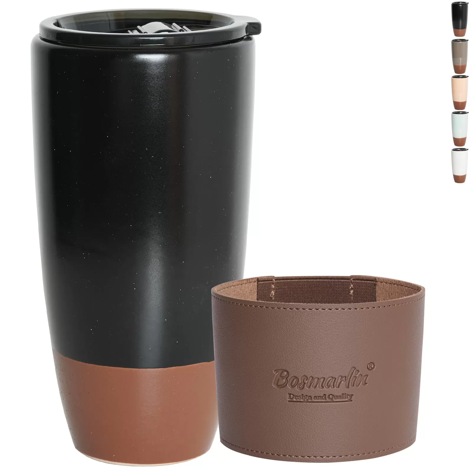 Mug du hành gốm bán buôn