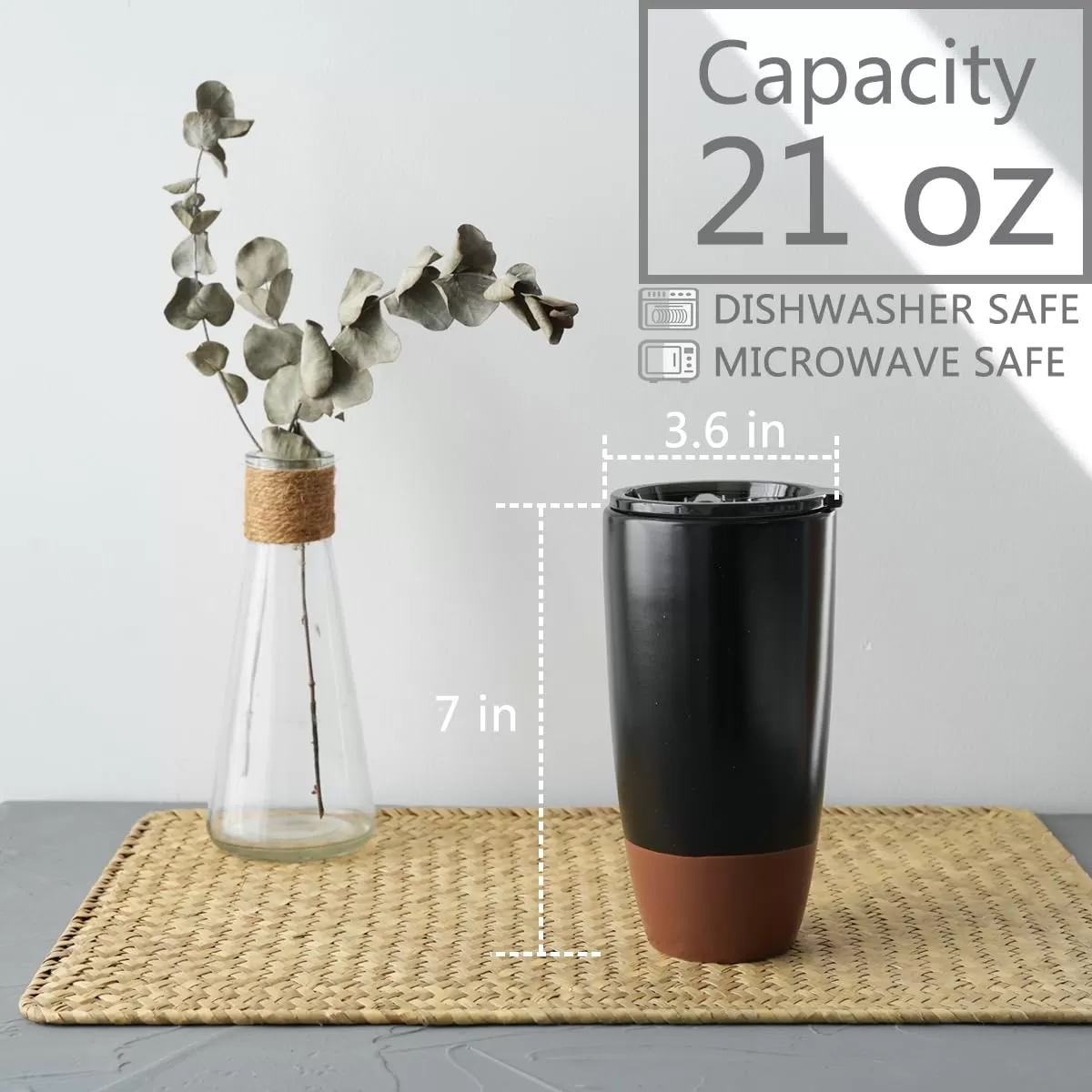 Mug cà phê du lịch chống rò rỉ