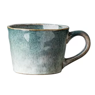 Cúp trà 12 oz với tay cầm, tách cà phê cổ điển cho văn phòng và nhà