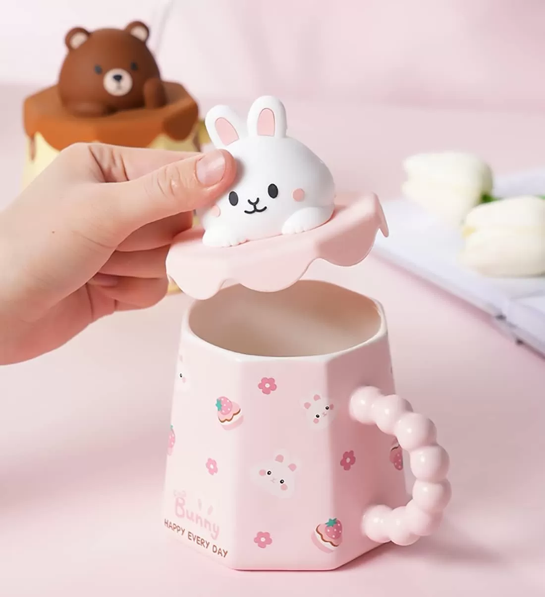 Cốc động vật được in tùy chỉnh