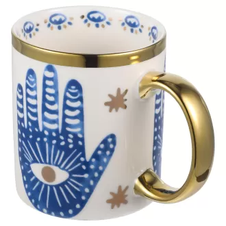 Mũ cà phê gốm sứ Evil Eye