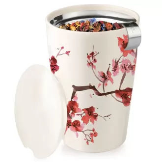 Bánh gốm gốm vách hoa anh đào