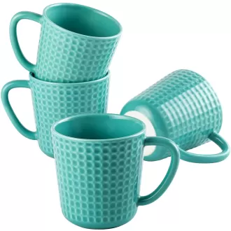 Cốc cà phê gốm 15 oz, chiếc cốc nổi lớn được thiết lập với tay cầm, cốc cà phê độc đáo