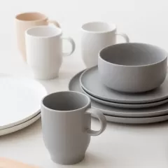 Reactive Glazed Stoneware Mug Bán buôn ở Trung Quốc | Cốc gốm bền bỉ với hoàn thiện thủ công