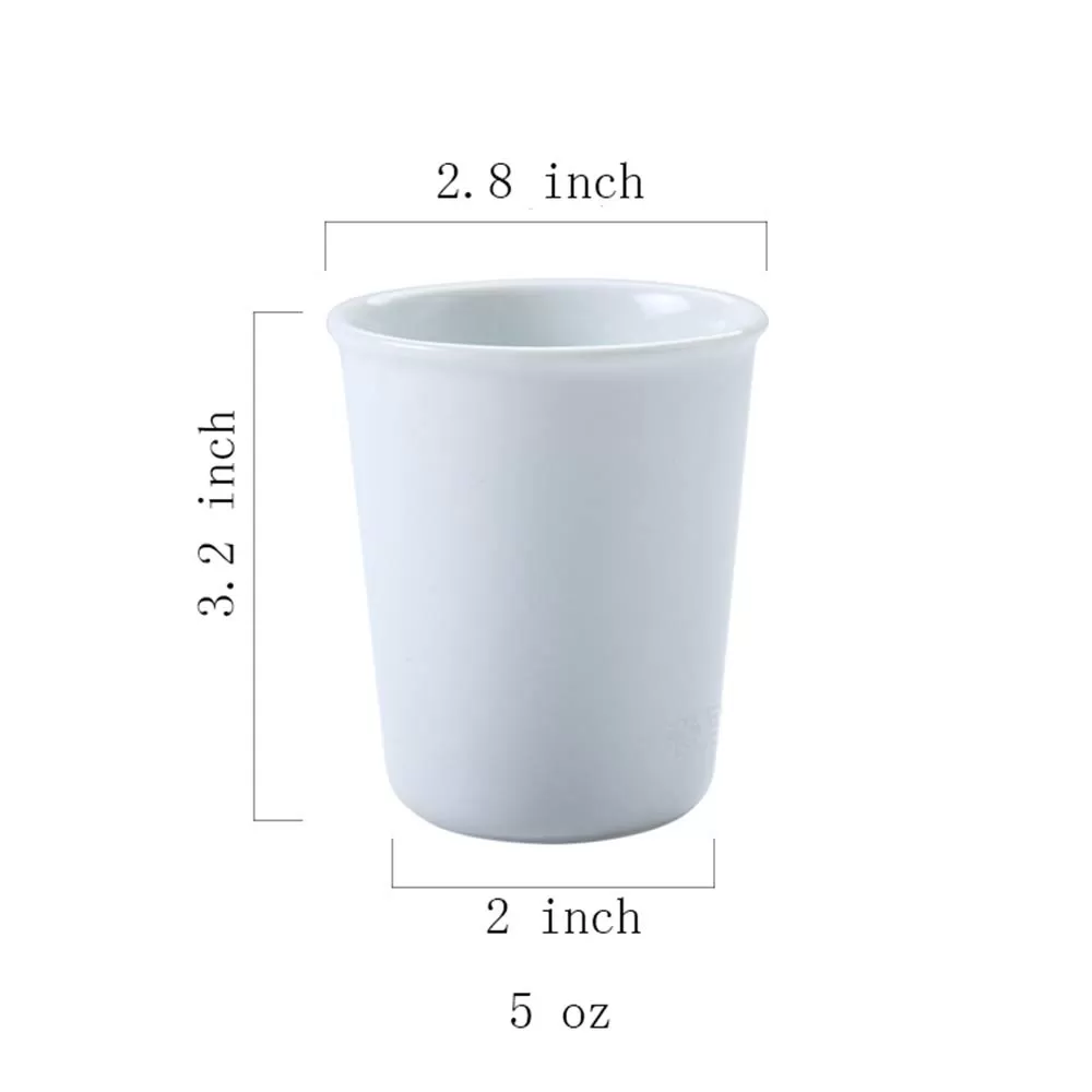 Cốc nước súc miệng bằng gốm